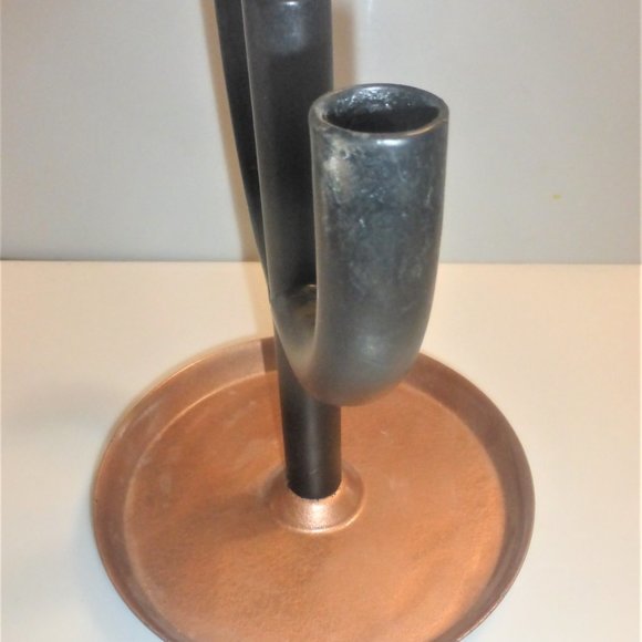 IKEA CANDLELABRA #1703 Vintage Candle Holder 3 Arm w/ Tray 4 Floating Candles - Picture 6 of 7